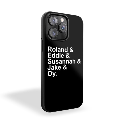 Stephen King The Dark Tower Roland And Eddie And Susannah And Jake And Oy Ka Tet iPhone 15 Case Cover