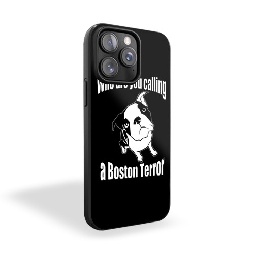 Who Are You Calling A Boston Terror Funny iPhone 15 Case Cover