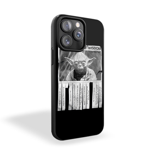 Yoda Words Of Wisdom iPhone 15 Case Cover