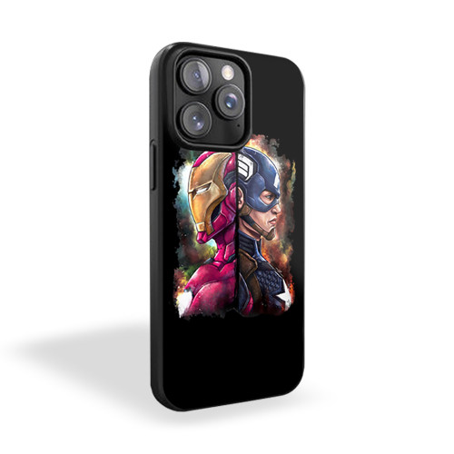 Avengers Endgame Ironman Captain America iPhone 15 Case Cover