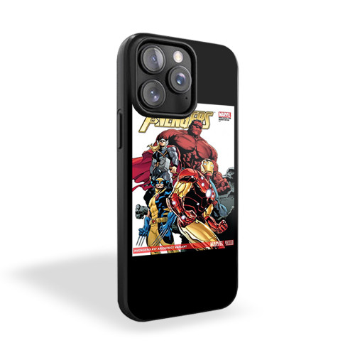 Avengers Iron Man Wolverine Thor Red Hulk iPhone 15 Case Cover