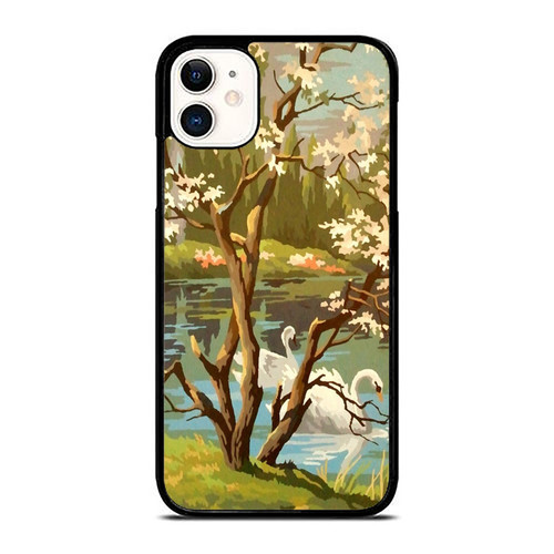 Spring Swan iPhone 11 / 11 Pro / 11 Pro Max Case Cover Spring Swan iPhone 11 / 11 Pro / 11 Pro Max Case Cover