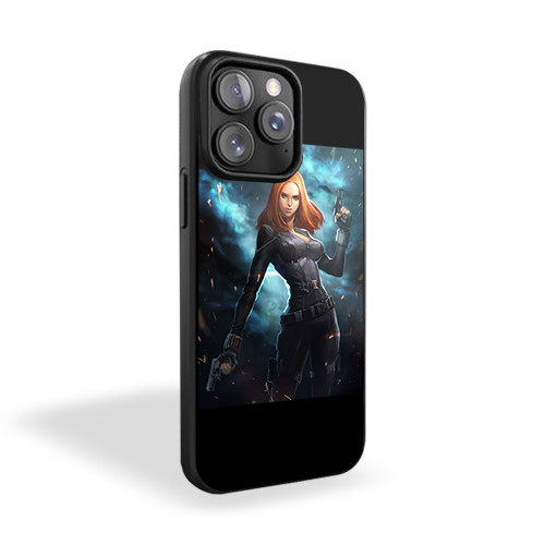 Black Widow Fanart iPhone 15 Case Cover