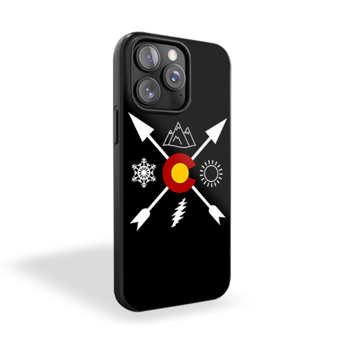 Denver, Colorado Dead And Grateful Directional iPhone 15 Case Cover