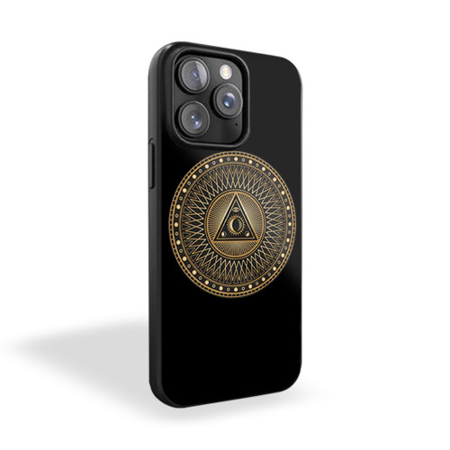 Illuminati, Freemason, Occult, Sacred Geometry And Alchemy 2 iPhone 15 Case Cover