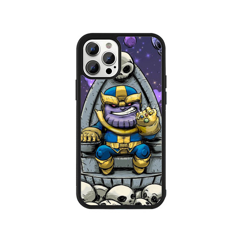 The Avengers Infinity War All Character Thanos In The Thrones Funny Cartoon iPhone 13 / 13 Mini / 13 Pro / 13 Pro Max Case Cover