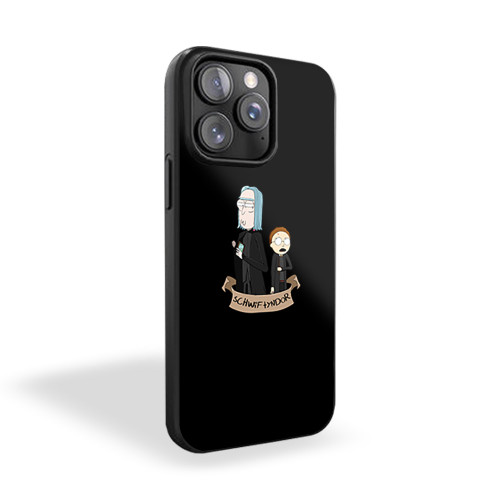 Schwifty Rick And Morty Harry Potter iPhone 15 Case Cover