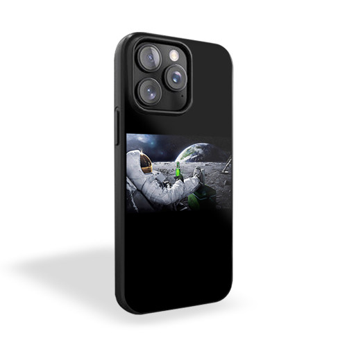 Astronauts On The Moon Fabric Cloth Rolled iPhone 15 Case Cover