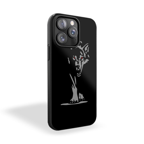 Black Wolf iPhone 15 Case Cover