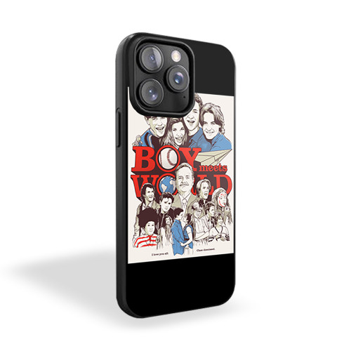 Boy Meets Wolrd Art iPhone 15 Case Cover