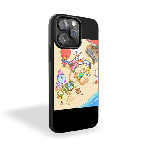 Bt21 This Is How We Roll On The Beach iPhone 15 Case Cover Bt21 This Is How We Roll On The Beach iPhone 15 Case Cover