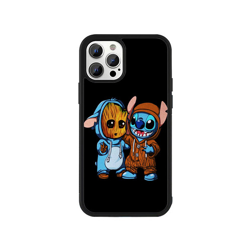 Stitch And Baby Groot By Leala Launay iPhone 13 / 13 Mini / 13 Pro / 13 Pro Max Case Cover