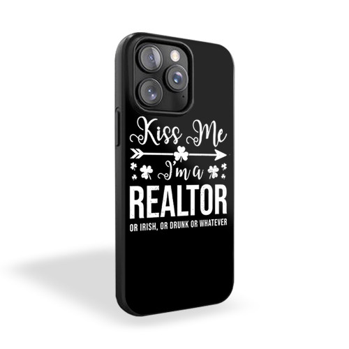 Kiss Me I'm A Realtor iPhone 15 Case Cover
