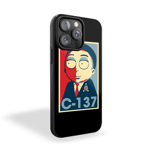 Morty C 137 President 1 iPhone 15 Case Cover
