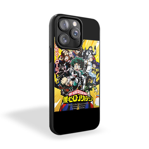 My Hero Academia Mount Wall iPhone 15 Case Cover