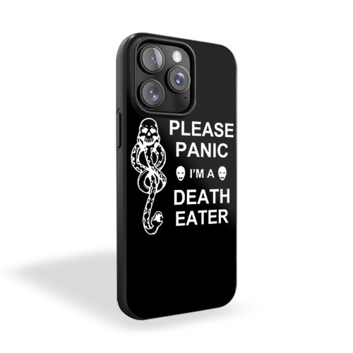 Please Panic I'm A Death Eater iPhone 15 Case Cover