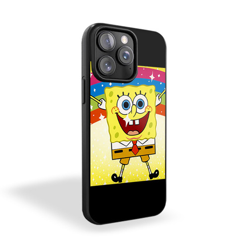 Rainbow Carton Spongebob iPhone 15 Case Cover Rainbow Carton Spongebob iPhone 15 Case Cover