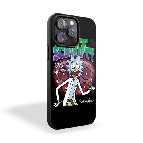 Rick And Morty Singing With Mic iPhone 15 Case Cover