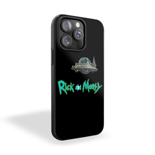 Rick And Morty Spaceship Car Magnet iPhone 15 Case Cover