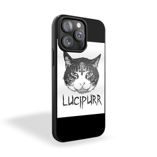 Smoke Catnip Hail Lucipurr iPhone 15 Case Cover