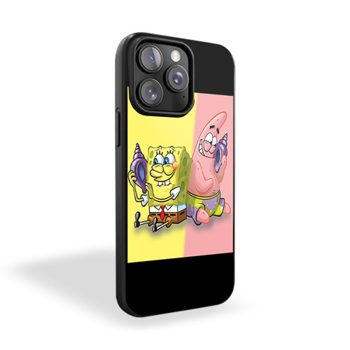 Sponge Bob Call With Patricks iPhone 15 Case Cover