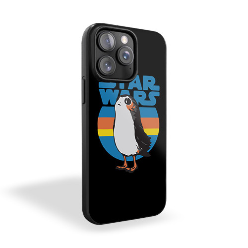 Star Wars The Last Jedi Retro Porg Bird iPhone 15 Case Cover
