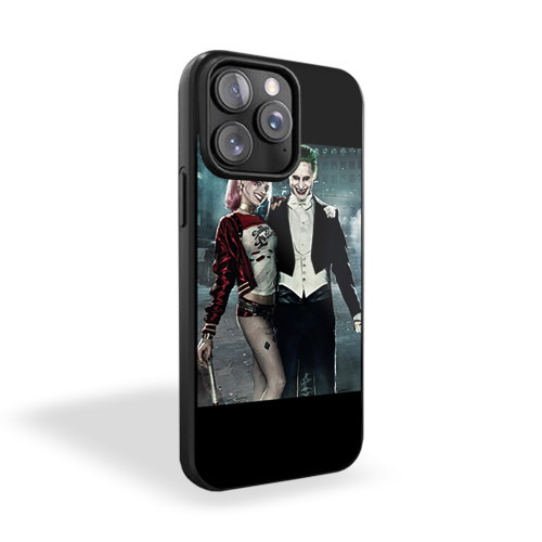 Superhero Joker And Harley Quinn iPhone 15 Case Cover