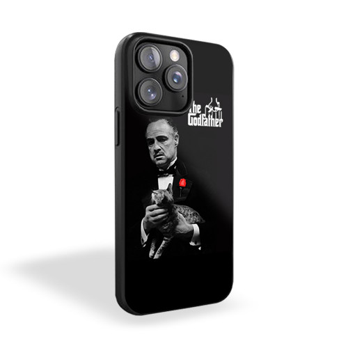 The Godfather With Cat iPhone 15 Case Cover
