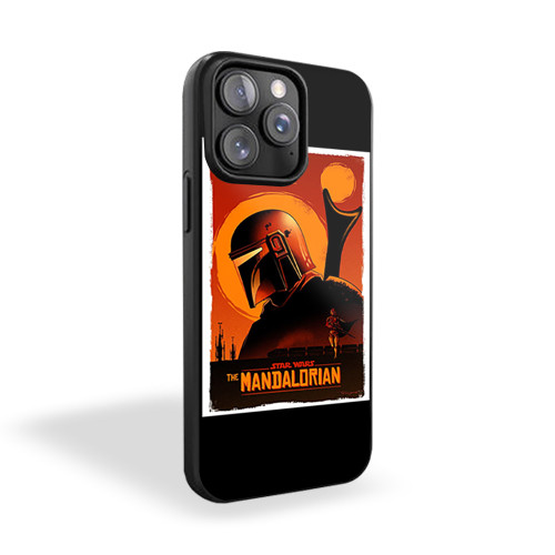 The Mandalorian Helmet iPhone 15 Case Cover