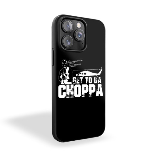 The Predator 2 3 Arnold Schwarzenegger Get To The Da Choppa iPhone 15 Case Cover