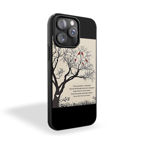 There Are Places I Remember iPhone 15 Case Cover