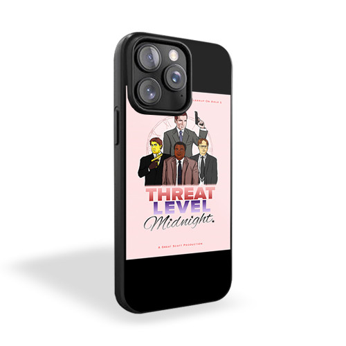 Threat Level Midnight Design iPhone 15 Case Cover