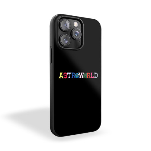 Travis Scott Astro World Logo iPhone 15 Case Cover