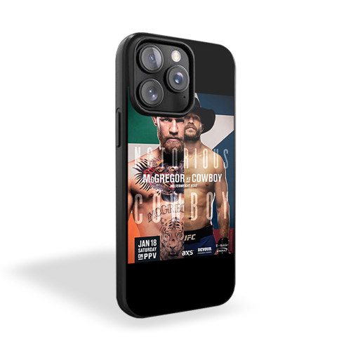 Ufc 246 Conor Mcgregor Vs Cowboy Cerrone iPhone 15 Case Cover