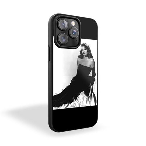 Vintage Photos Of Rita Hayworth For Film Noir iPhone 15 Case Cover