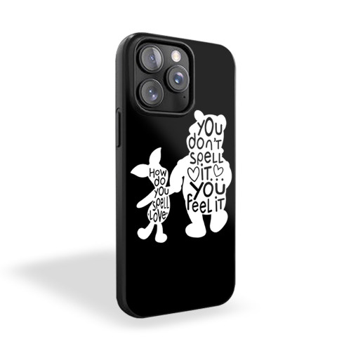 Winnie The Pooh How Do You Spell Love iPhone 15 Case Cover