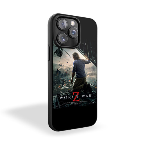 World War Z City On Fire Movie Brad Pitt iPhone 15 Case Cover