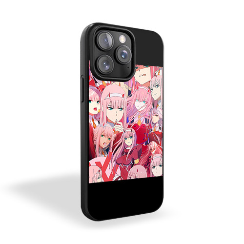 Zero Two Anime Collage 1 iPhone 15 Case Cover