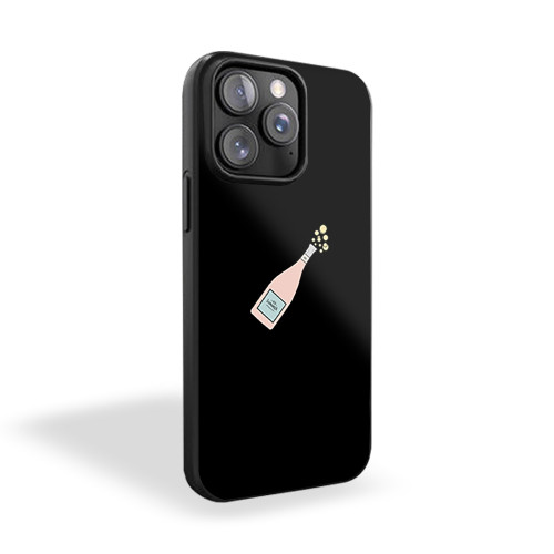 Cute Champagne Bottle iPhone 15 Case Cover