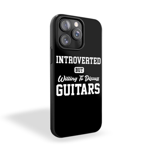Introverted But Willing To Discuss iPhone 15 Case Cover