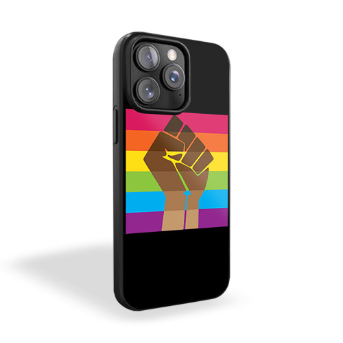 Lgbt Blm Pride Fist iPhone 15 Case Cover