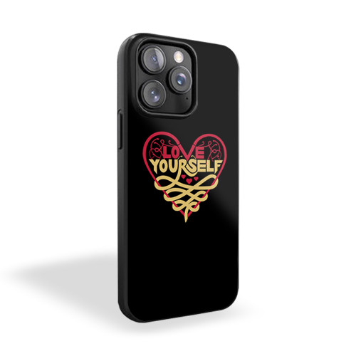 Love Yourself Non White Background iPhone 15 Case Cover Love Yourself Non White Background iPhone 15 Case Cover
