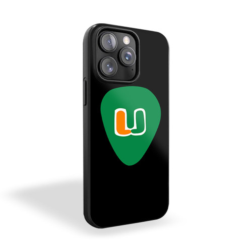Miami Guitar Pick iPhone 15 Case Cover