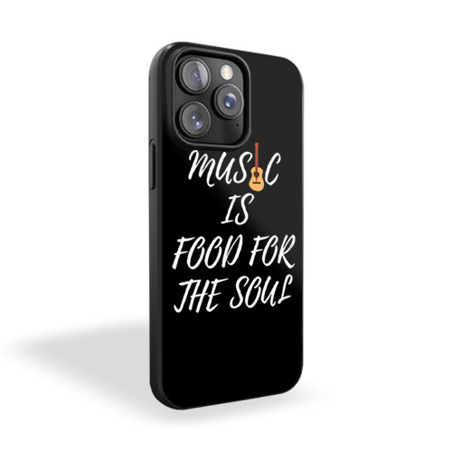 Music Is Food For The Soul iPhone 15 Case Cover