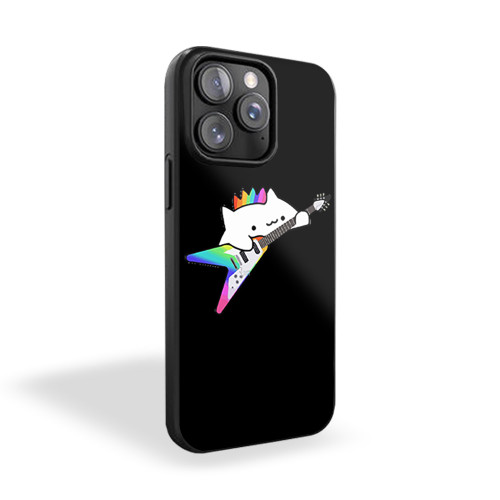 Rainbow Rocker Bongo Cat iPhone 15 Case Cover