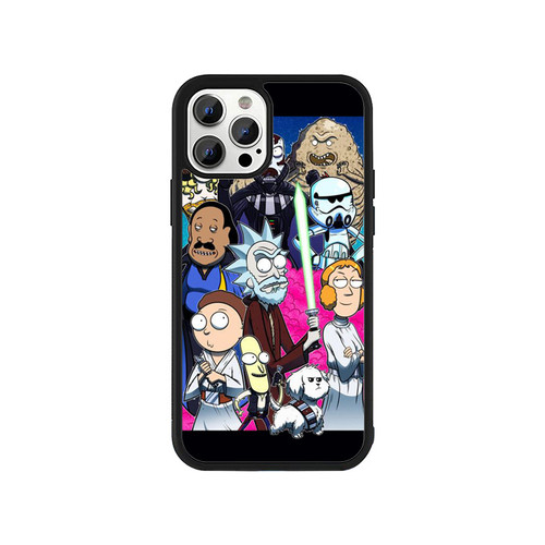 Rick And Morty As Star Wars Charracter Funny Parody iPhone 13 / 13 Mini / 13 Pro / 13 Pro Max Case Cover