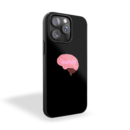 Simplicity Brain iPhone 15 Case Cover