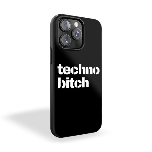 Techno Bitch iPhone 15 Case Cover