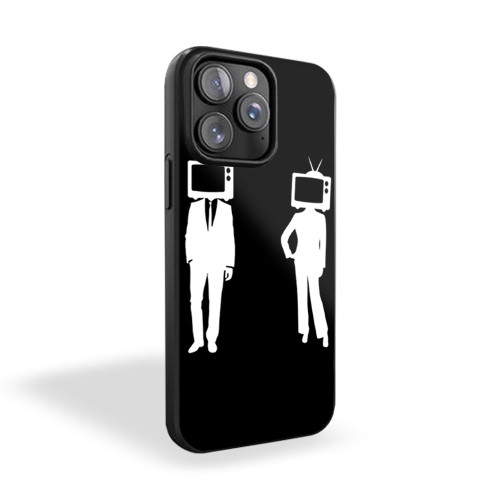 Tv Slave Heads iPhone 15 Case Cover