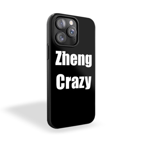 Zheng Crazy iPhone 15 Case Cover